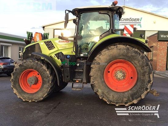 Tractor agrícola - Claas - axion 870 cmatic | rtk | s10 terminal CMATIC