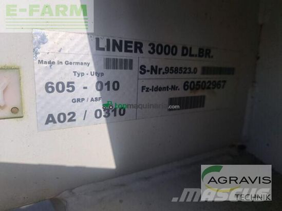 Henificador - Claas - liner 3000
