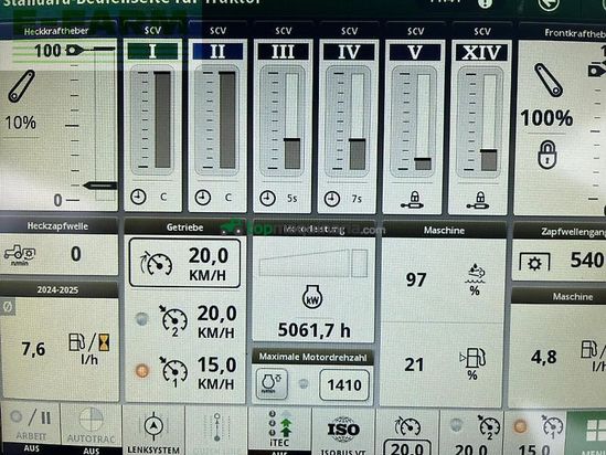 Tractor agrícola - John Deere - 6r195