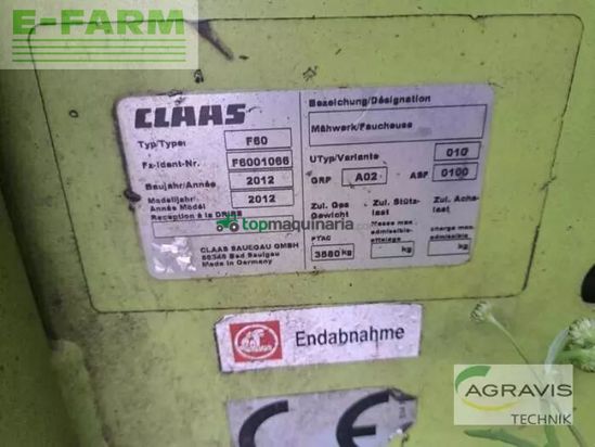 Cortacésped manual - Claas - disco 9100 c as