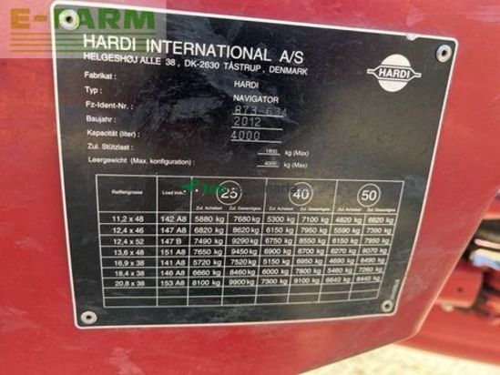 Atomizador - Hardi - navigator 4000