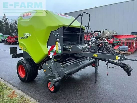 Empacadora gigant - Claas - rollant 520 rc