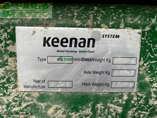 Remolqu esparcidor - Keenan - mecafibre340