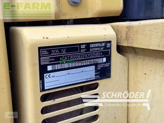 Excavadora - Caterpillar - 305.5 ecr