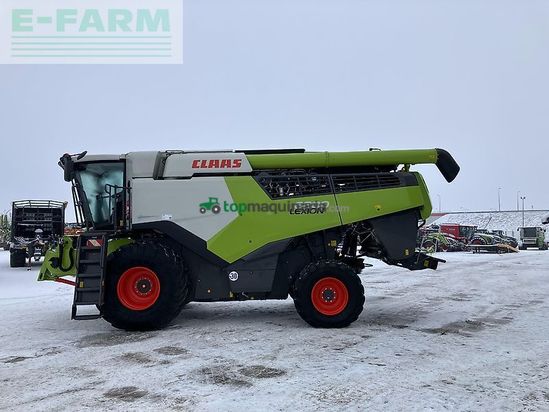 Cosechadora de Cereal - Claas - lexion 6800 + v770