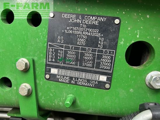 Tractor agrícola - John Deere - 6r 155