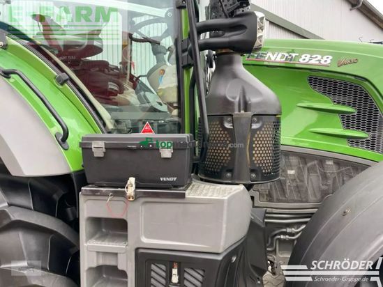 Tractor agrícola - Fendt - 828 vario s4 profi plus