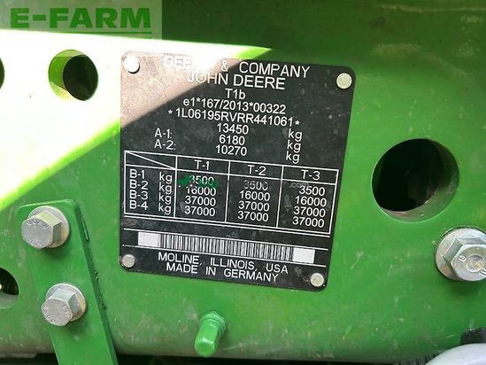 Tractor agrícola - John Deere - 6r 195 mit power gard