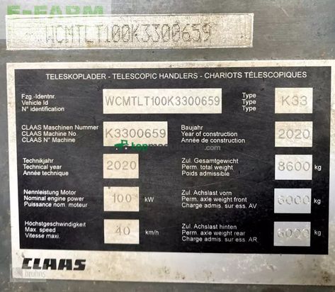 Telescopica - Claas - scorpion 741 varipower -teleskoplader