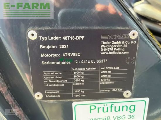 Telescopica - Thaler - 48 t18-dpf