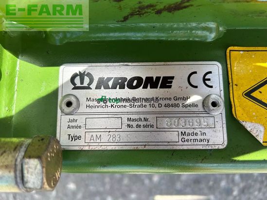 Cortacésped manual - Krone - am 283 s