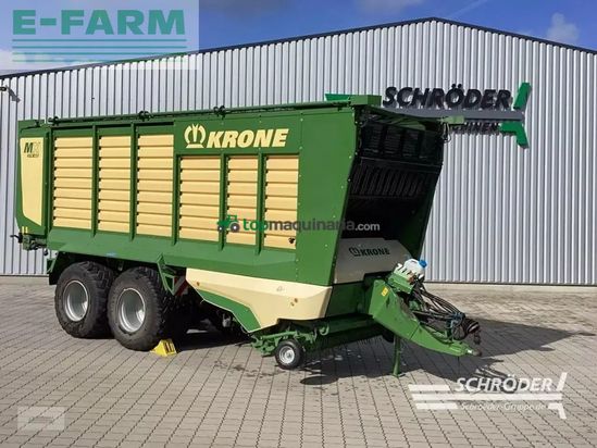 Remolqu agrícola - Krone - mx 370 gd