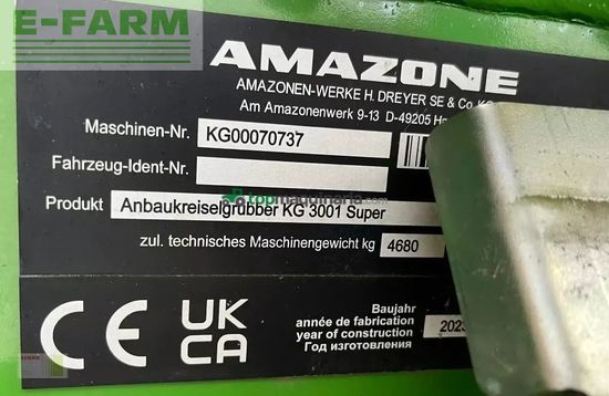 Combinado de siembra - Amazone - cataya 3000 super