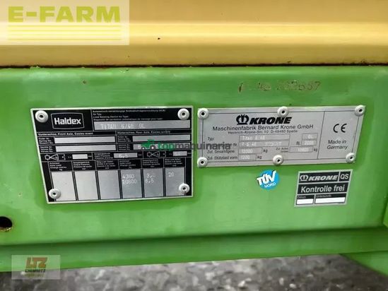 Remolqu agrícola - Krone - gebr. titan 6/48 gl ladewagen