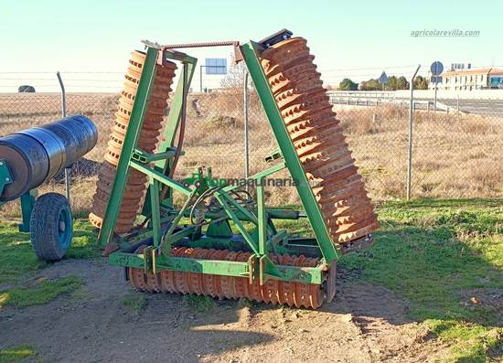Rodillo y rulo de ocasión de 5 metros disco de 450
