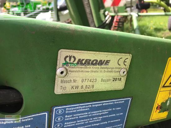 Henificador - Krone - kw 8.82/8