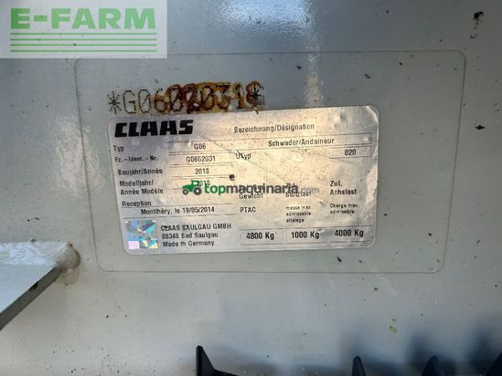 Henificador - Claas - liner 3600