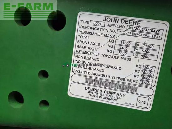 Tractor agrícola - John Deere - 6150r