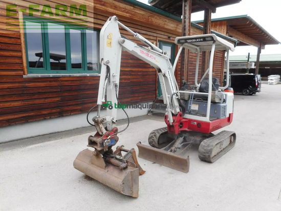 Excavadora - Takeuchi - tb 016 h ( hybrid ) diesel + eletkro !!!