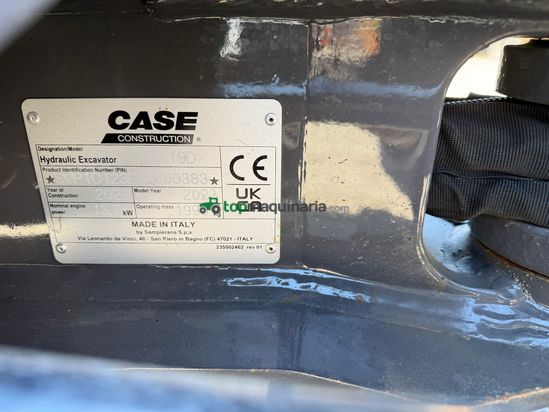 Miniexcavadora - CASE - CX19D