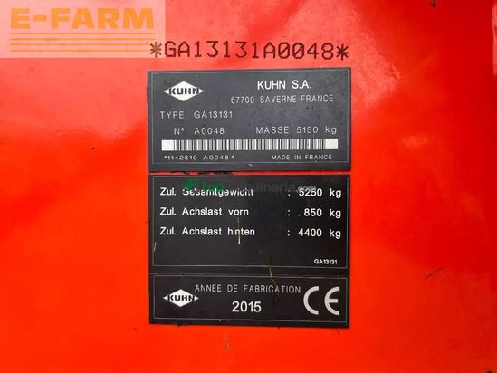 Rastrillo - Kuhn - ga 13131