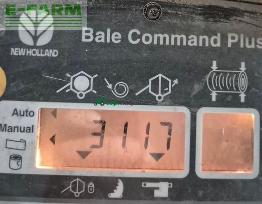 Empacadora gigant - New Holland - br 6090 / roll-bar 125