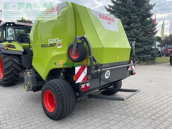 Empacadora gigant - Claas - rollant 520 rc
