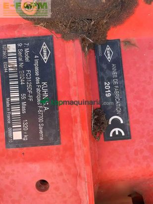 Cortacésped manual - Kuhn - fc 3125 frontale