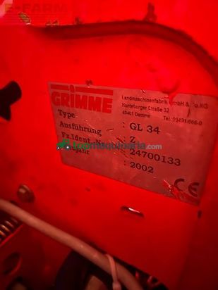 Cosechadora - arrancadora de patata - Grimme - gl 34 z
