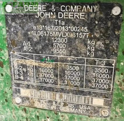 Tractor agrícola - John Deere - 6175m