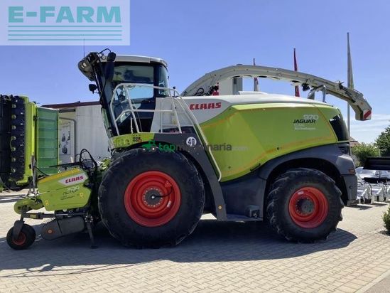 Cosechadora de Cereal - Claas - jaguar 970 v-flex 36 verst. ha