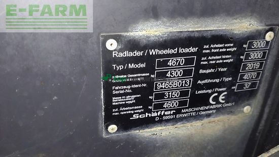 Minicargadora - Schaffer - 4670