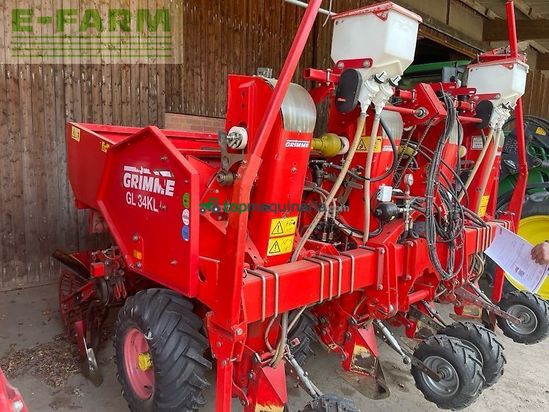 Cosechadora - arrancadora de patata - Grimme - gl34 kl
