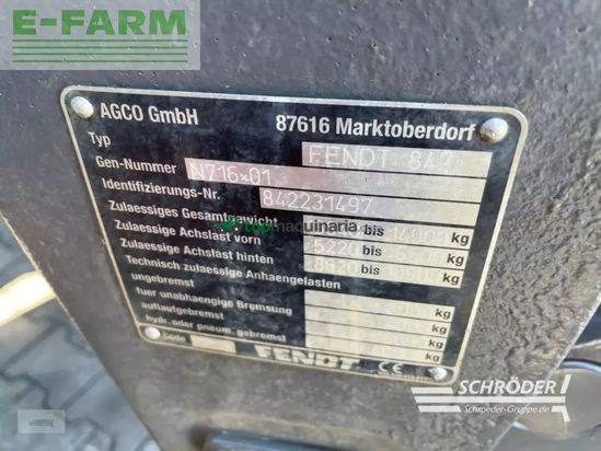Tractor agrícola - Fendt - 828 vario s4 profi Profi