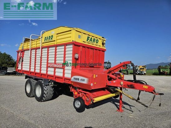 Cinta transportadora de forraje - Pöttinger - faro 4500