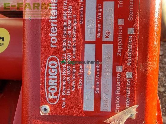 Grada de disco - Forigo - fr 130 klappbare kreiselegge, 6m