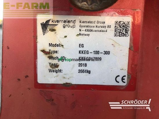 Arado - Kverneland - eg kkeg 100 300 + packomat