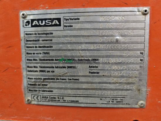 AUSA D600APG