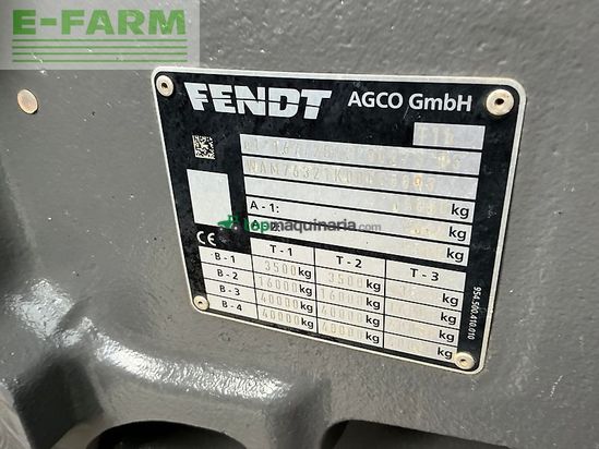 Tractor agrícola - Fendt - 720 profi plus tractor (st27592)