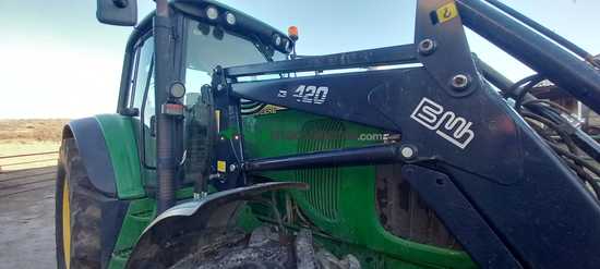 Tractor agrícola - John Deere - 6620 con pala 