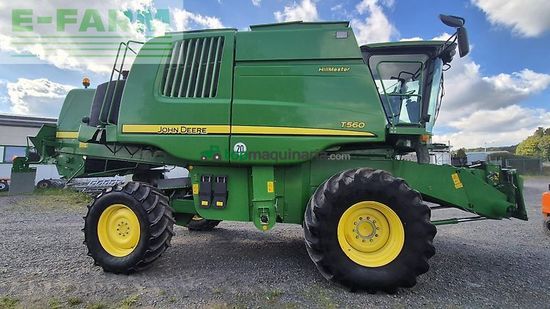 Cosechadora de Cereal - John Deere - t 560 hillmaster