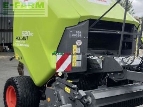 Empacadora gigant - Claas - rollant 520 rc