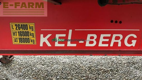 Remolqu agrícola -  - box trailer med læsserampe i bag