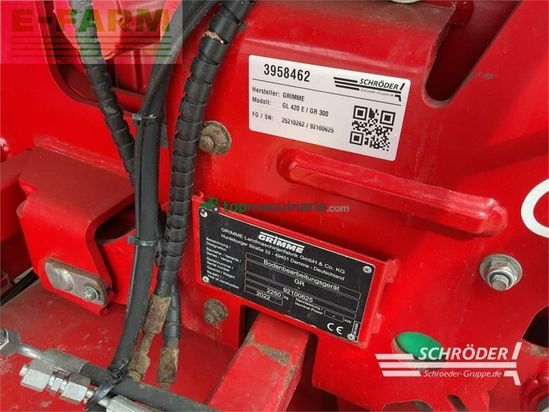 Cosechadora - arrancadora de patata - Grimme - gl 420 e / gr 300