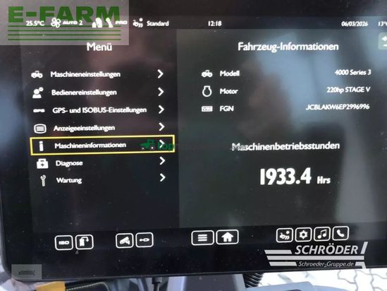 Tractor agrícola - JCB - 4220 icon | rtk