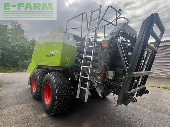 Empacadora gigant - Claas - quadrant 3400 rc