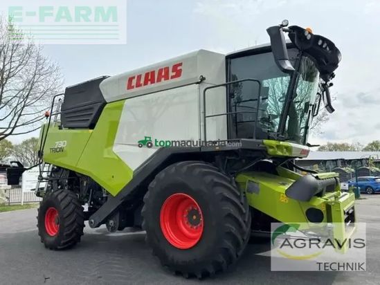 Cosechadora de Cereal - Claas - trion 730