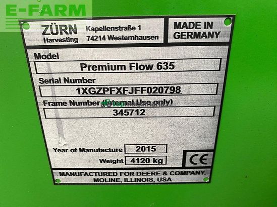 Cabezal - Zurn - premium flow 635