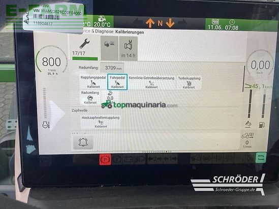 Tractor agrícola - Fendt - 209 f vario gen3 power