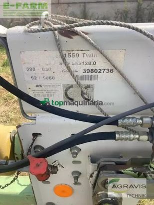 Rastrillo - Claas - liner 1550 twin